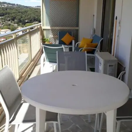 Apartment Lovely 48 M2 Appt With Sea View And Swimming Pool Antibes