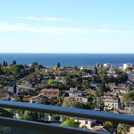 Apartamento Lovely 48 M2 Appt With Sea View And Swimming Pool Antibes