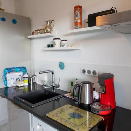 Apartamento Lovely 48 M2 Appt With Sea View And Swimming Pool Antibes